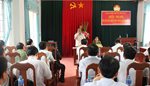 Đại biểu Quốc hội tỉnh Gia Lai tiếp xúc cử tri