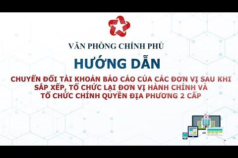 Hướng dẫn chuyển quyền admin trên hệ thống báo cáo chính phủ