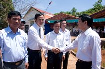 Năm 2012 - Chủ tịch nước Trương Tấn Sang thăm huyện