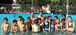 Trường Tiểu học Nguyễn Văn Trỗi, thị trấn Chư Ty tổ chức dạy bơi cho học sinh